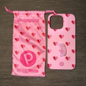 Loopy Case Red Heart Phone Case